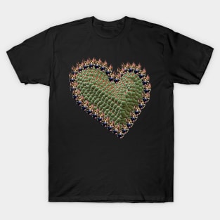 German Shepherd cactus heart T-Shirt